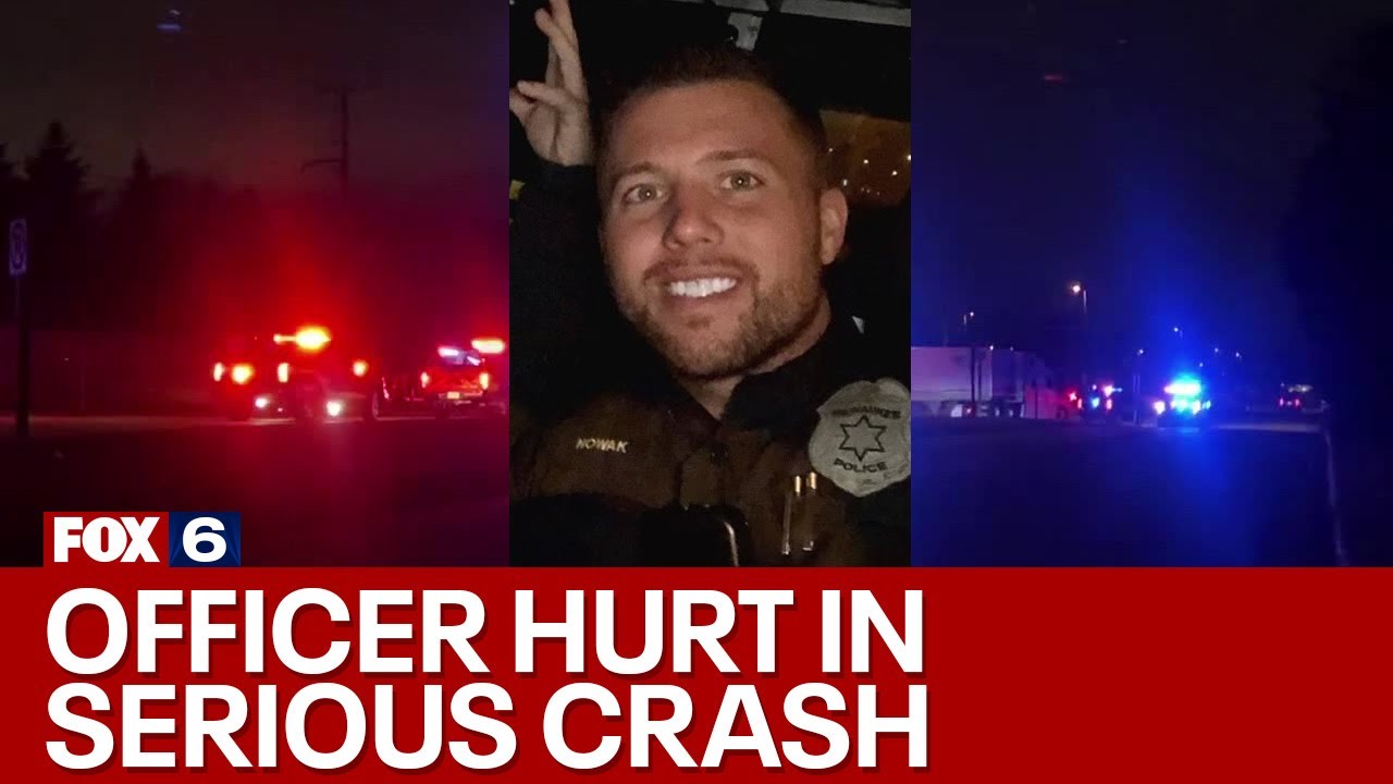 Off-duty officer seriously injured in vehicle crash | FOX6 News ...