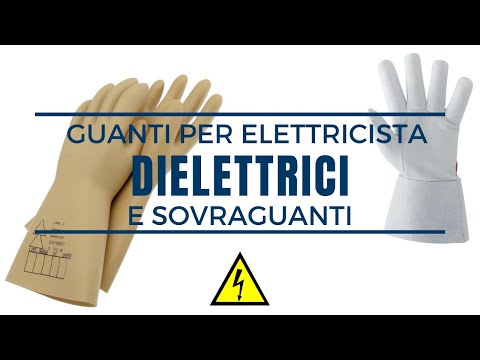 Video: I guanti in lattice proteggeranno dalle scosse elettriche?