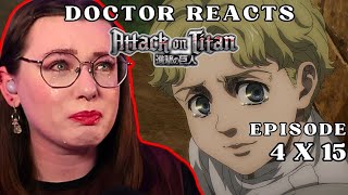 NON STOP TEARS!! | Dr of Literature FIRST React to Attack on Titan | 4x15 'Sole Salvation'