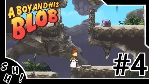 Entering the caves (The caves part 1) | [A Boy and His Blob] Playthrough Part IV