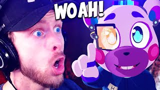 FNAF SONG REMIX/COVER HE'S A SCARY BEAR BY @APAngryPiggy @Jonlanty REACTION!