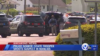 Police source: State trooper shoots suspect in Manlius