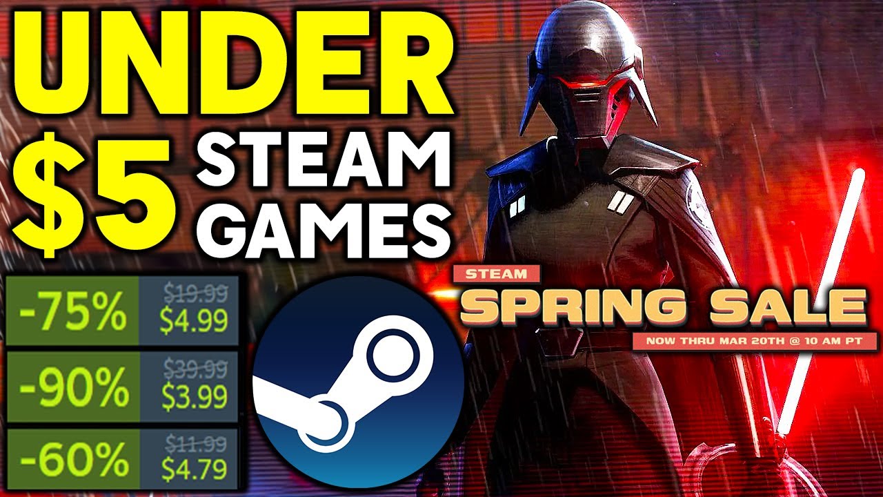 STEAM SPRING SALE 2025 - Tons of GREAT Deals UNDER $5! - YouTube
