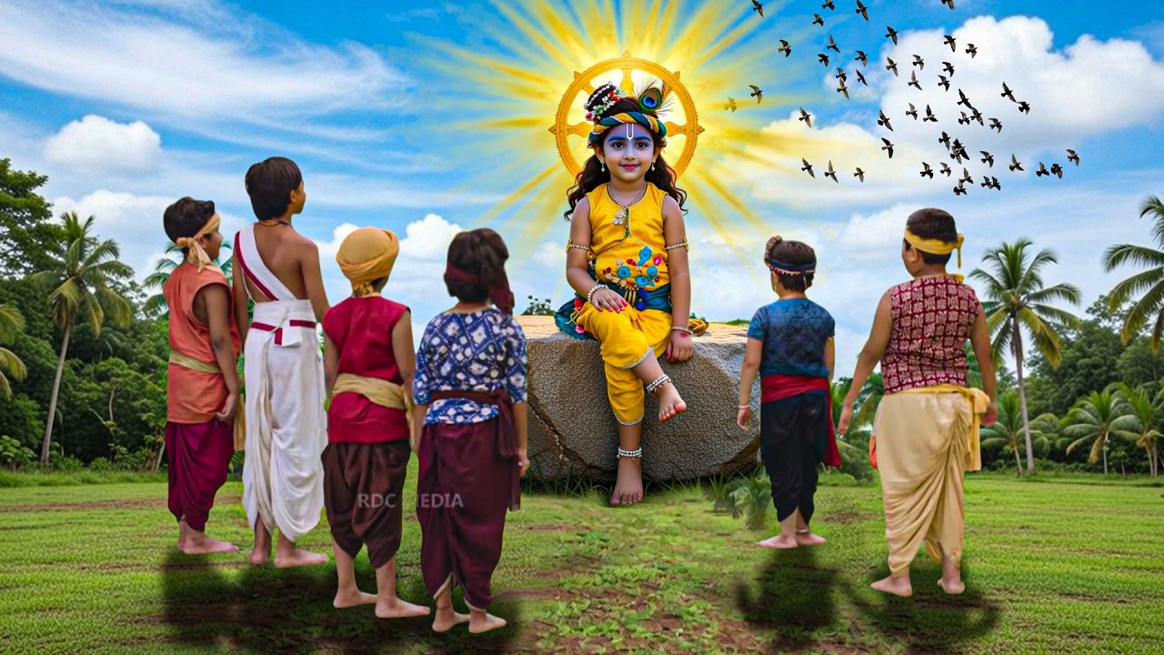 नन्हे कान्हा का विराट रूप देख मित्र रह गए स्तब्ध! - YASHOMATI MAIYYA KE NANDLAL | Radha Krishna