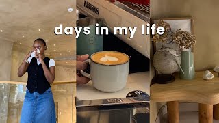 #weeklyvlog | coffee dates + taking content + juggling school and business