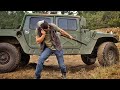 How Bulletproof are Kevlar Humvee Tires???