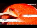 Cómo hacer SALSA DE TOMATE casera FÁCIL en 10 minutos con tomates naturales🍅Bruno Oteiza-Hogarmanía