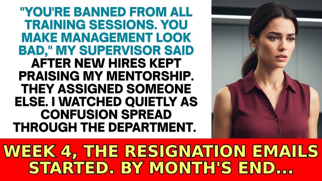 Boss Banned Me From Training New Hires - Then Watched 12 People Quit In One Month