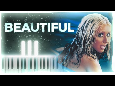 Christina Aguilera - Beautiful (Piano Tutorial)