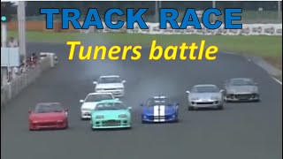 Track Race #80 | RX-7 vs Silvia vs Supra vs Skyline