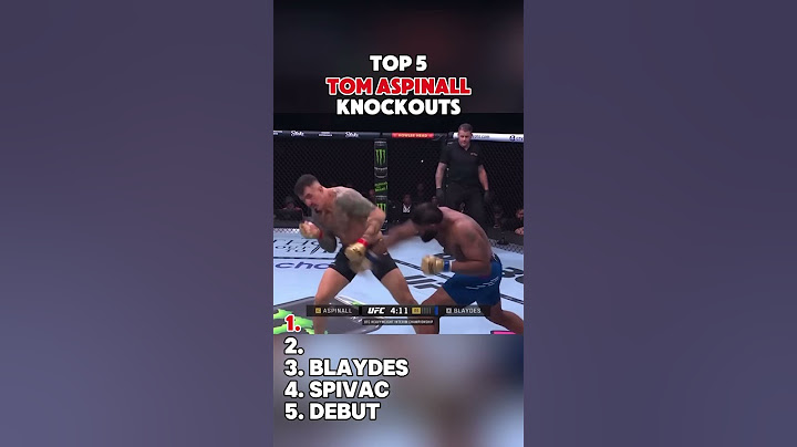 Top 5 Tom Aspinall Knockouts | The Fight Club