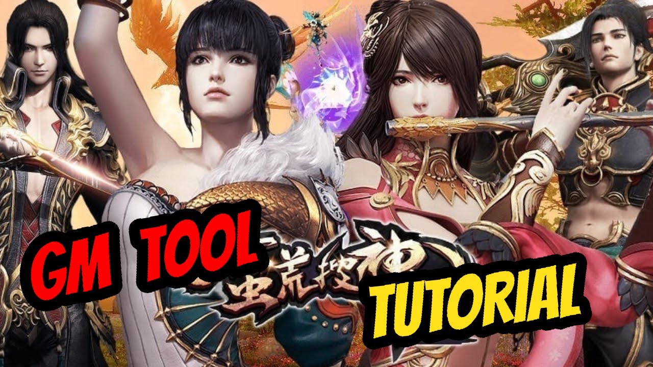 Game God Slayer MMORPG Mode GM+GMTool+Tutorial GMTool - YouTube