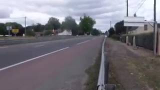 Mazda 787B 4 rotor rotary flyby!