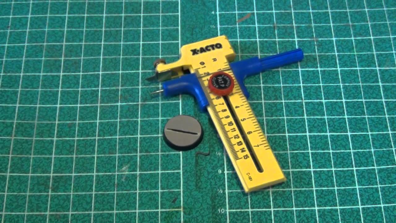 Hobby Tools: Cutting Mat and Compass Cutter 