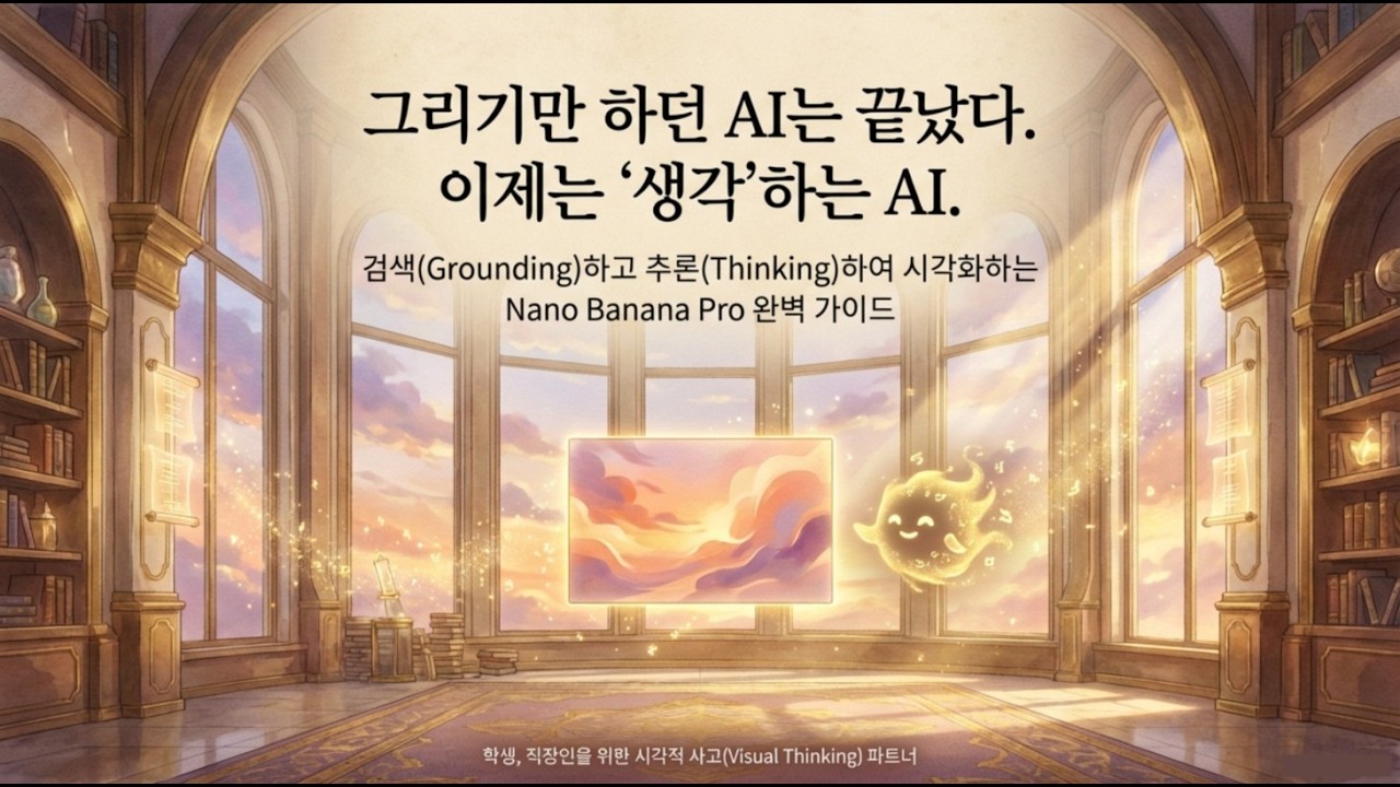 ⁣[나노바나나 프로] 팩트 검색하고 생각해서 그리는 나노 바나나 프로