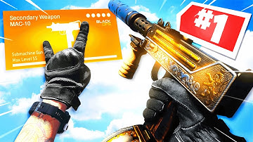 the MAC-10 is the #1 SMG in WARZONE! (Best MAC 10 Class Setup) - Cold War Warzone
