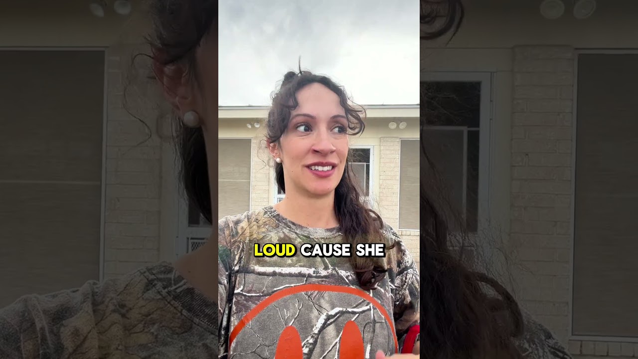 She laughed out loud until she realized