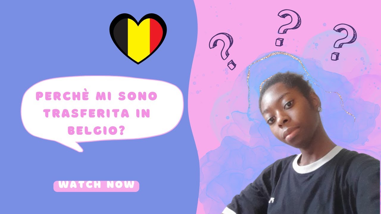 Perché ho deciso di fare l'università in Belgio?