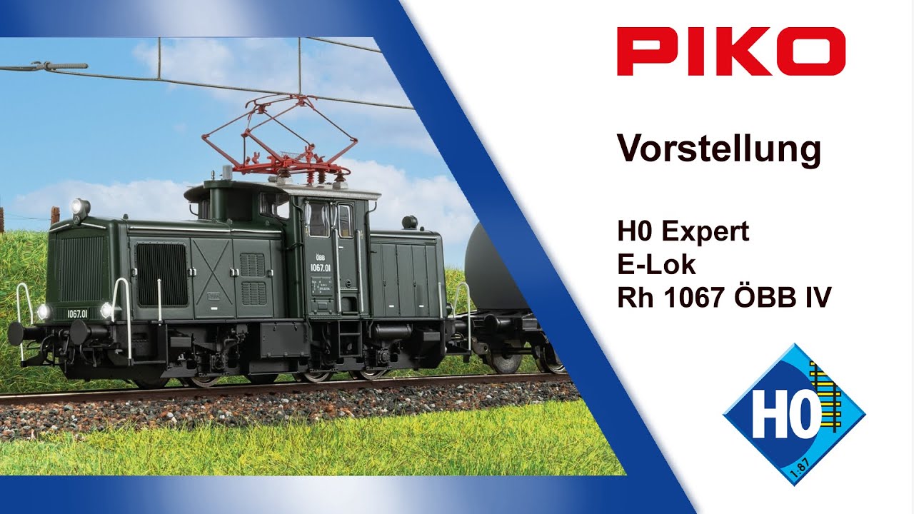 PIKO Spielwaren GmbH - H0 Expert Electric Locomotive Rh 1067