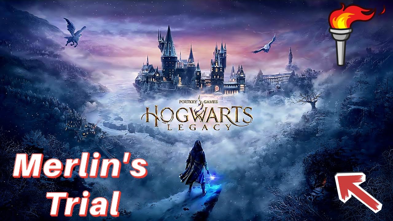 Championship Round Crossed Wands Hogwarts Legacy Merlin's Trial Gameplay! 🪄🔥🏆