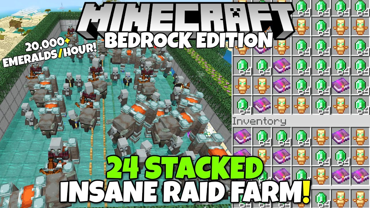 Minecraft: Insane enderman farm in minecraft multiplayer survival