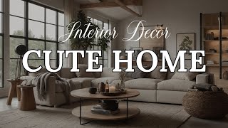 Cute Home Decor Ideas 2024: Transform Your Space with Charm & Style | Modern Interior Designs