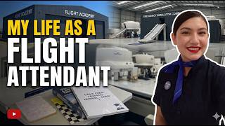 Day In My Life: Flight Attendant Training Center Vlog 🤍