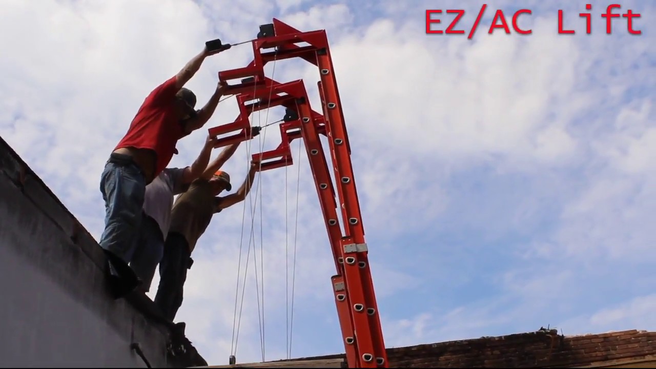 Biggest Lift so far! Using 3 EZ/AC Lifts at once YouTube