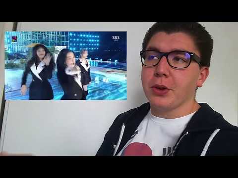 MV React: ''SBS Gayo Daejun'' Red Velvet Performance of Peek-A-Boo and Red Flavor