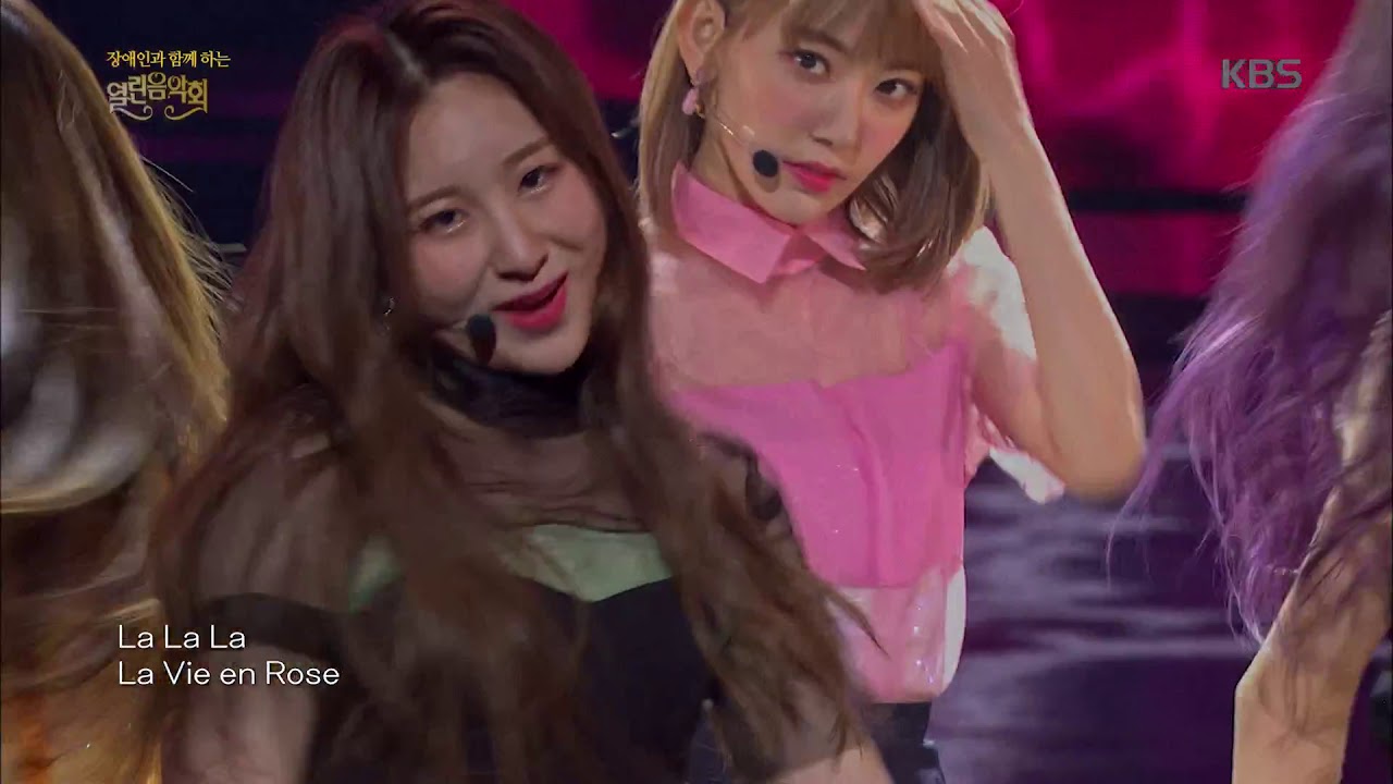 아이즈원(IZ*ONE) - 라비앙로즈(La Vie en Rose)[열린음악회/Open