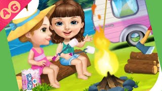 Baby game - sweet baby girl summer camp - game for kids and babies screenshot 3