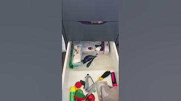 how to remove the drawers from your IKEA Alex cabinet
