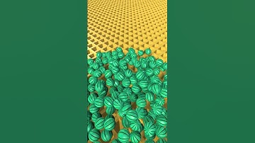 watermelon balls falling loop #shorts