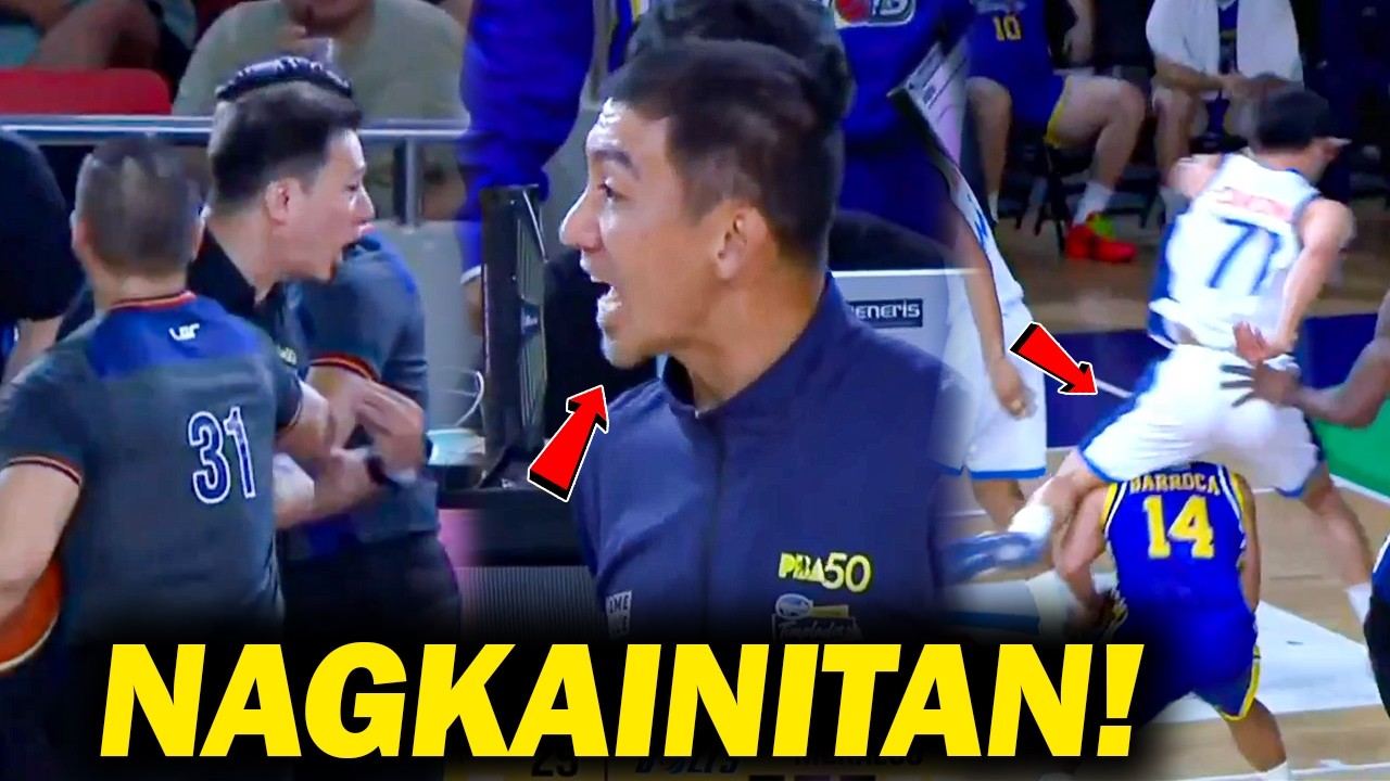 NAGKAINITAN SI CAOCH LA AT LUIGI! Sobrang Intense ng Laban Muntik mag Choke ang Magnolia! Buhay pa!