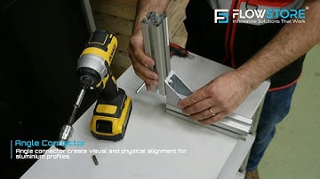 Connectors for FlowStore Aluminium Profile Joint