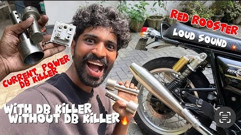 Red RoOster with DB Without DB Killer Sound ‼️ Interceptor 650💥 Current Switche🙀