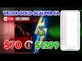 💰"$70 → $1299 Profit in 60 Min | xauusd live l Velox gold scalper l gold live trading Trading live"