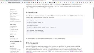 03   IPInfo   Authorization procedure screenshot 2