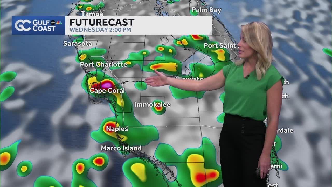 Gulf Coast Weather Impact Day Wednesday with numerous storms are ...