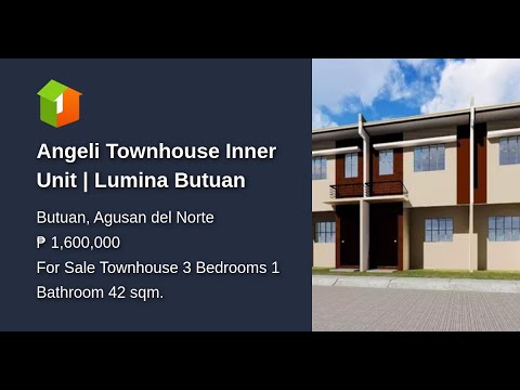 Angeli Townhouse Inner Unit | Lumina Butuan - YouTube