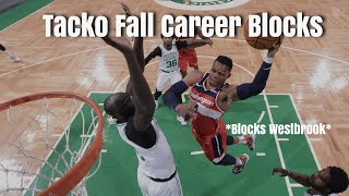 Tacko Fall Career Blocks Compilation