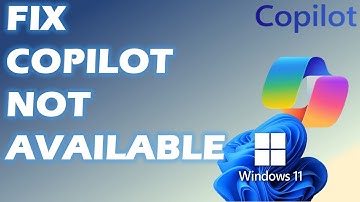 How to Solve Copilot Is Not Available in Windows 11