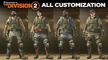 The Division 2 - All Character Customization (Male & Female)