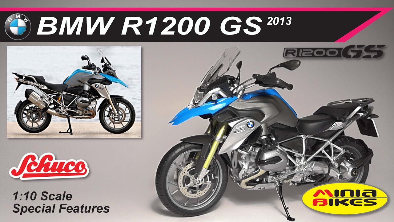 EP268 | BMW R1200 GS (2013) | SHUCO | 1:10 SCALE | ADVENTURE | SPECIAL  FEATURES | DIE CAST