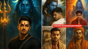Sawan Mahadev Ai Photo Edit Prompt || Insta Trending Mahadev Photo Editing 2025