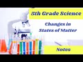 Understanding Changes in States of Matter