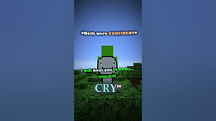 The Round One is Over #minecraft #dream #daquavis