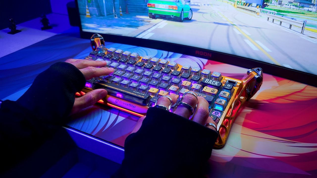 review do meu teclado dos sonhos (Gravastar Mercury K1 Pro)