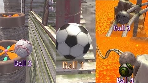 Rollance adventure balls ( 4 balls ) gameplay speedrun