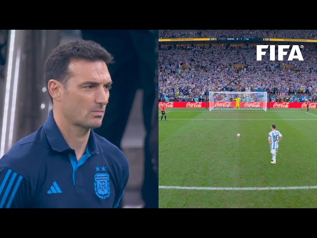 Lionel Scaloni's Reaction To FIFA World Cup Final Penalty Shootout class=
